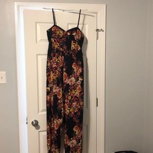 Floral jumpsuit